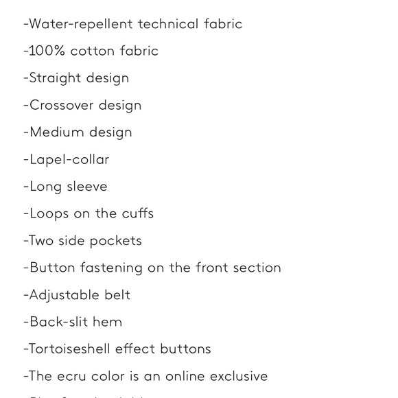 Mango double breasted trench coat - Picture 7 of 12